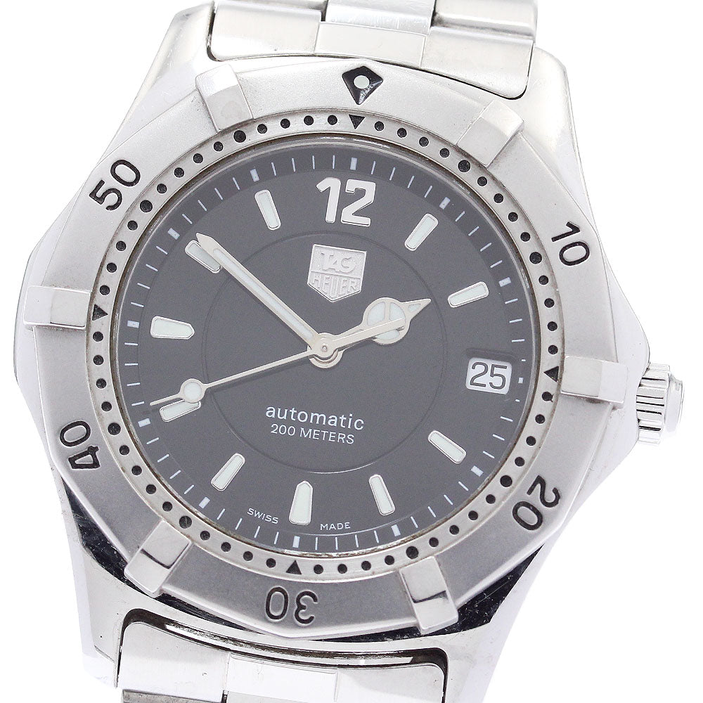 TAG HEUER Classic 2000 WK2118-0 Date black Dial Automatic Men's Watch_878162