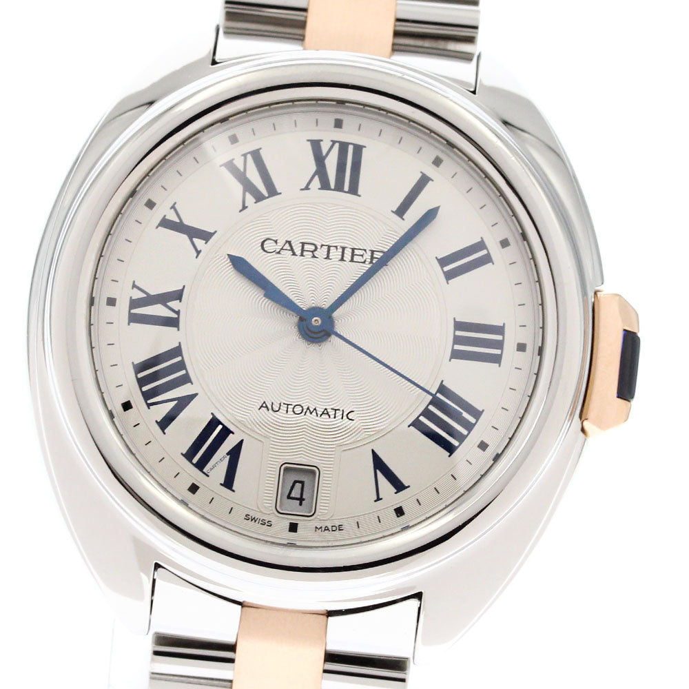 CARTIER Kuredu Cartier CRW2CL0003 Date Silver Dial Automatic Boy's Watch_878185