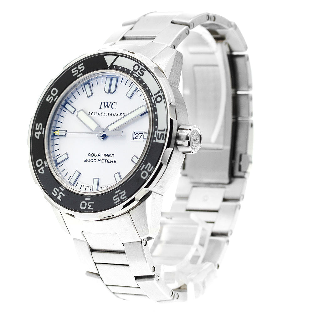 IWC SCHAFFHAUSEN Aqua timer IW356809 Date white Dial Automatic Men's_878203
