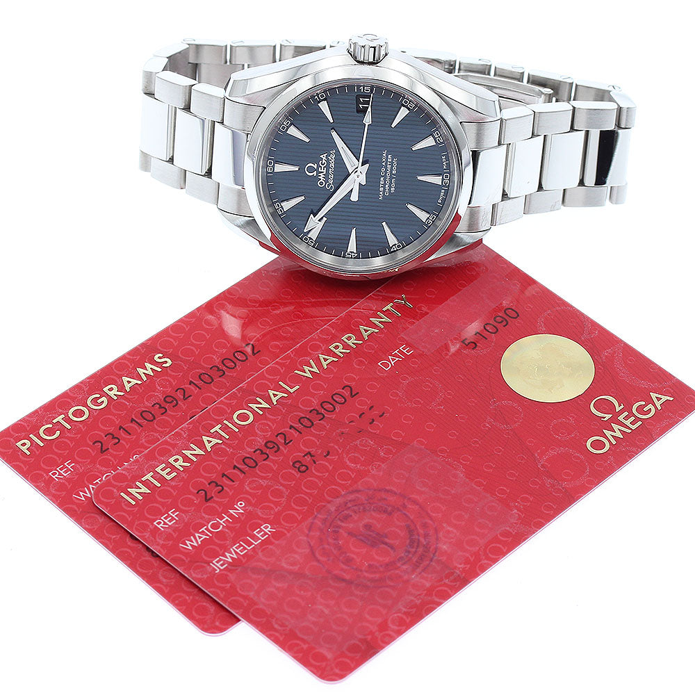 OMEGA Seamaster Aqua Terra 150M 231.10.39.21.03.002 Automatic Men's Watch_878226