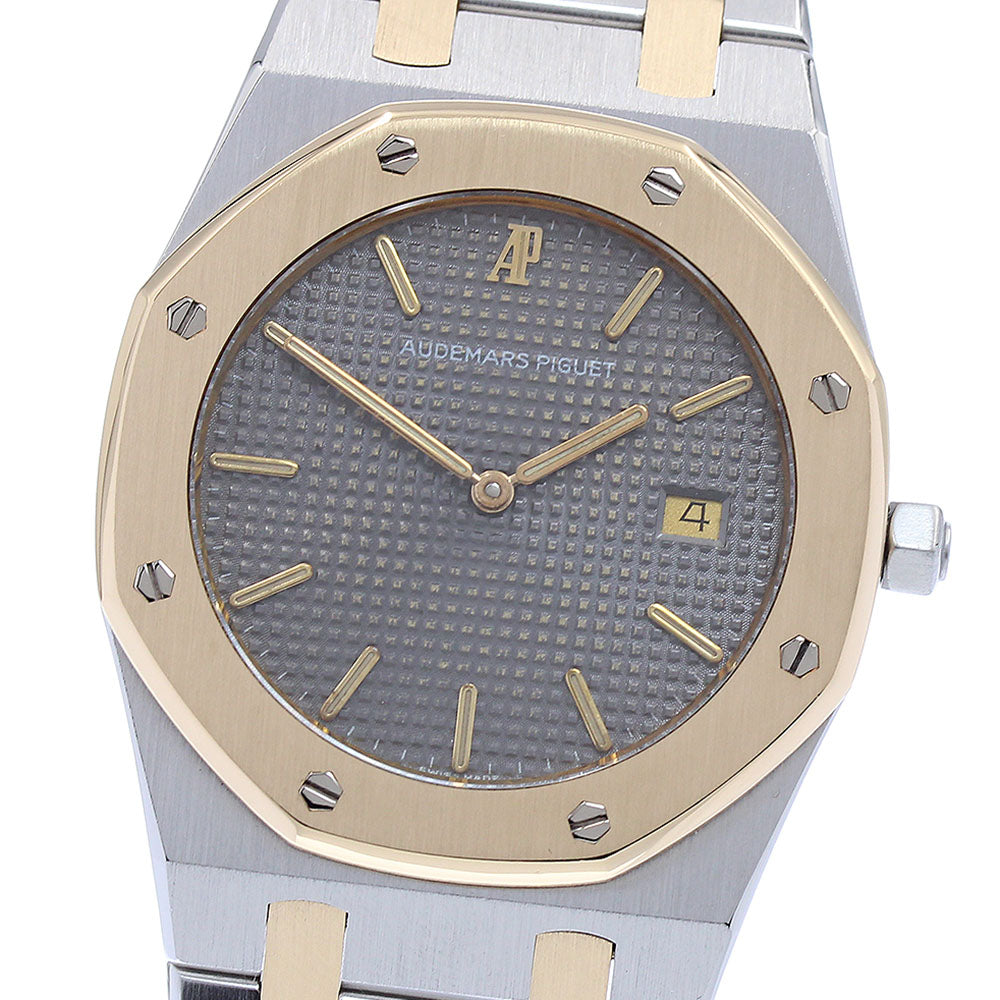 AUDEMARS PIGUET Royal oak 56175SA Date gray Dial Quartz Men's Watch_878243