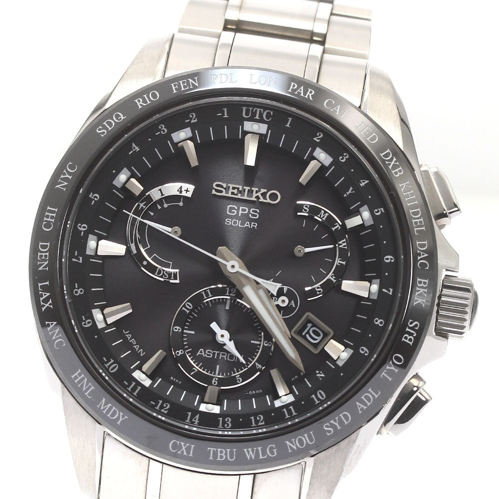 SEIKO Astron SBXB045/8X53-0AB0-2 GPS Solar Powered Radio Men's Watch_878261