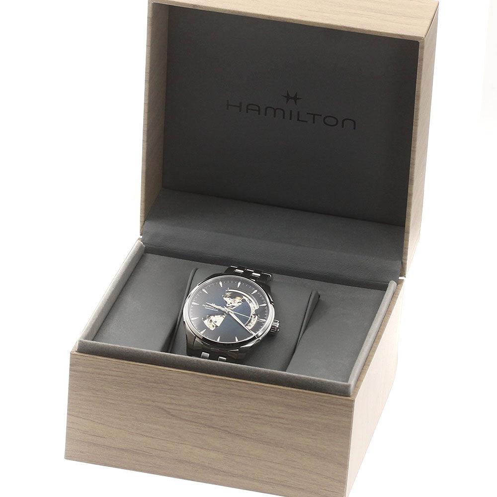 HAMILTON Jazz master H326750 Open heart blue Dial Automatic Men's Watch_878264