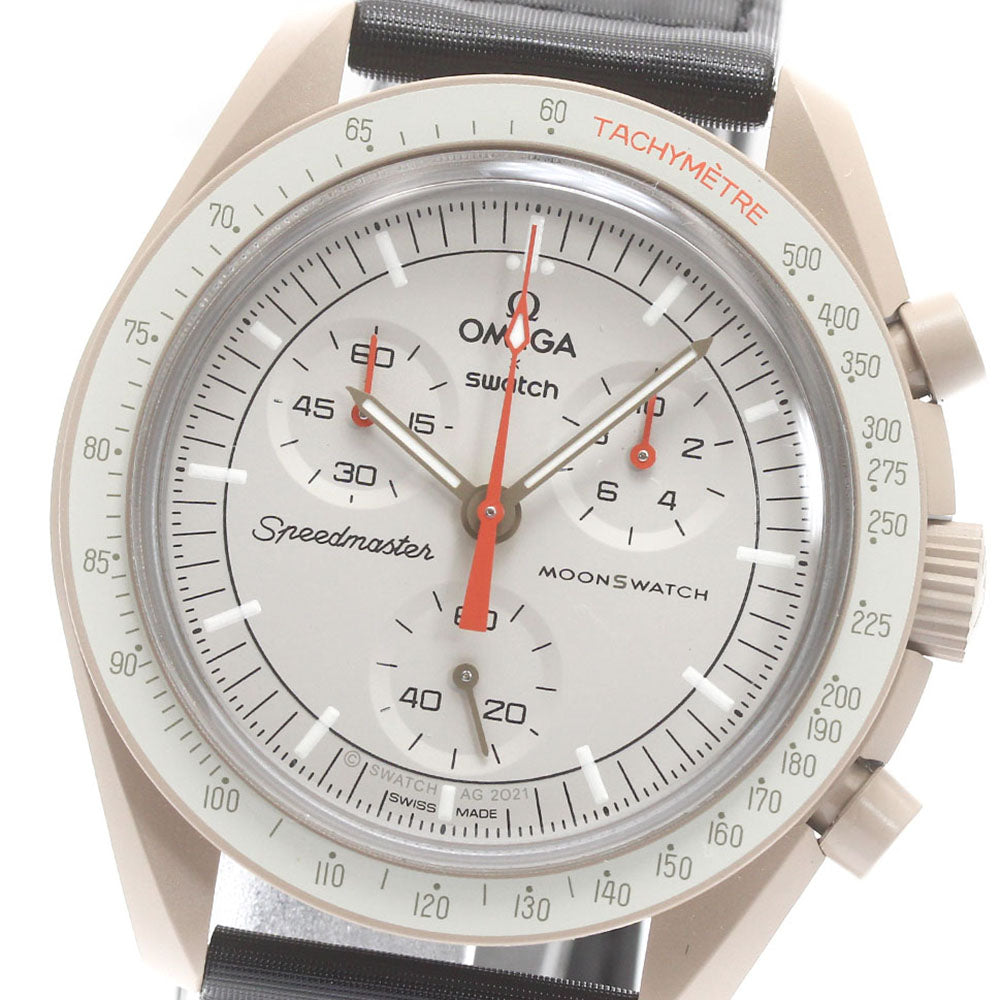 Swatch OMEGAxSwatch MISSION TO JUPITER SO33C100 Quartz Men's Watch_878266