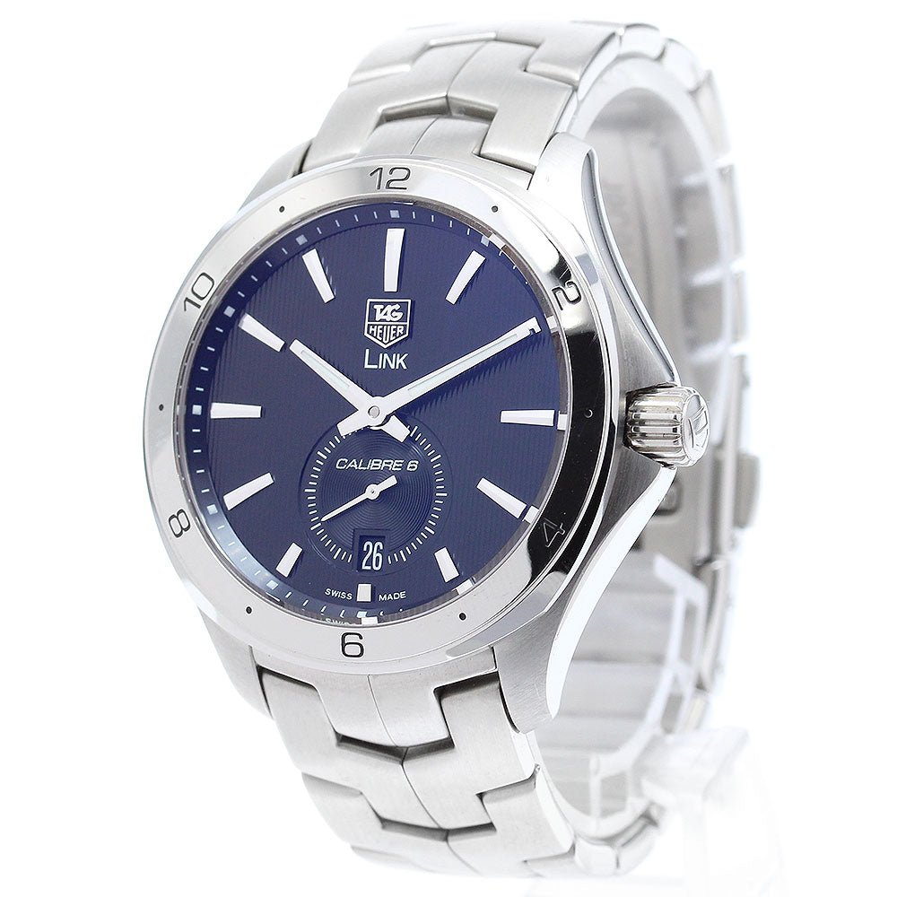 TAG HEUER Link Caliber 6 WAT2110 Date Small Second Automatic Men's Watch_878274