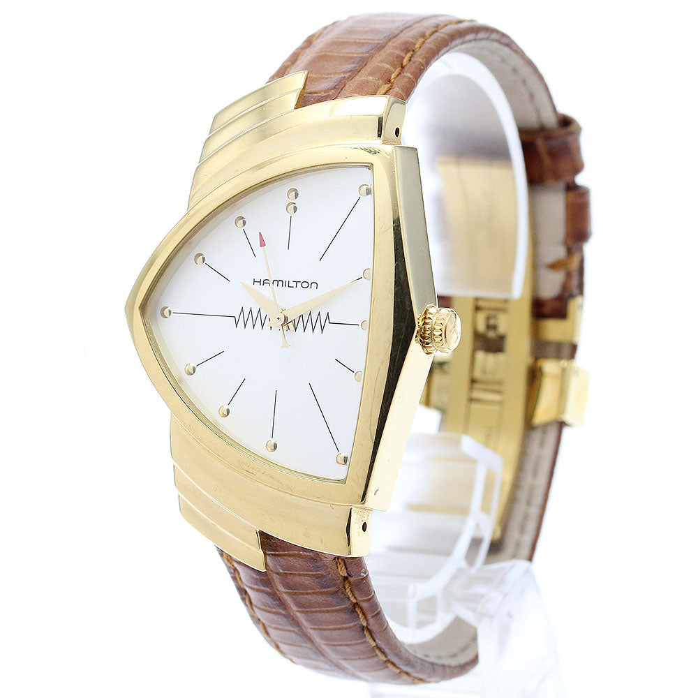 HAMILTON Ventura H243010 Silver Dial Quartz Men's Watch_878277