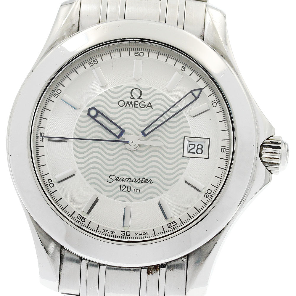 OMEGA Seamaster120 2511.31 Date Silver Dial Quartz Men's Watch_878287