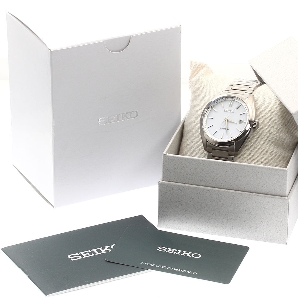 SEIKO Astron SBXY029/7B72-0AD0 Date Solar Powered Radio Men's Watch_878295