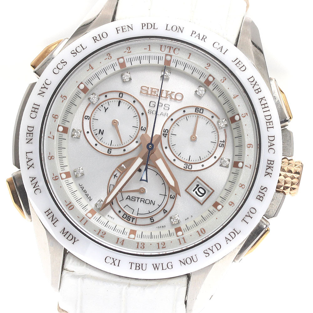 SEIKO Limited to 1,000 Astron Resorts SBXB021 10P diamond Men's Watch_878310