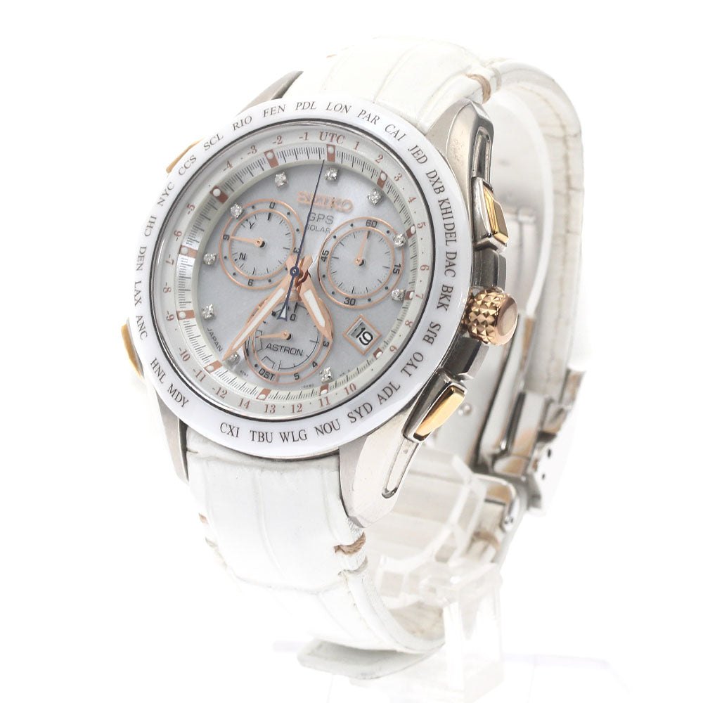 SEIKO Limited to 1,000 Astron Resorts SBXB021 10P diamond Men's Watch_878310