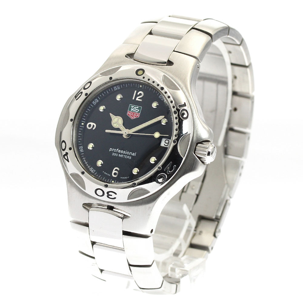 TAG HEUER Kylium WL1112 Date black Dial Quartz Men's Watch_878311