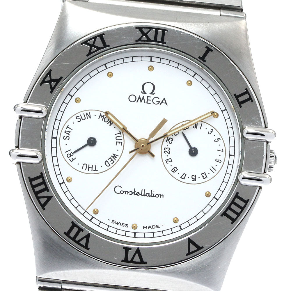 OMEGA Constellation 1520.30 Day date Silver Dial Quartz Men's Watch_878313