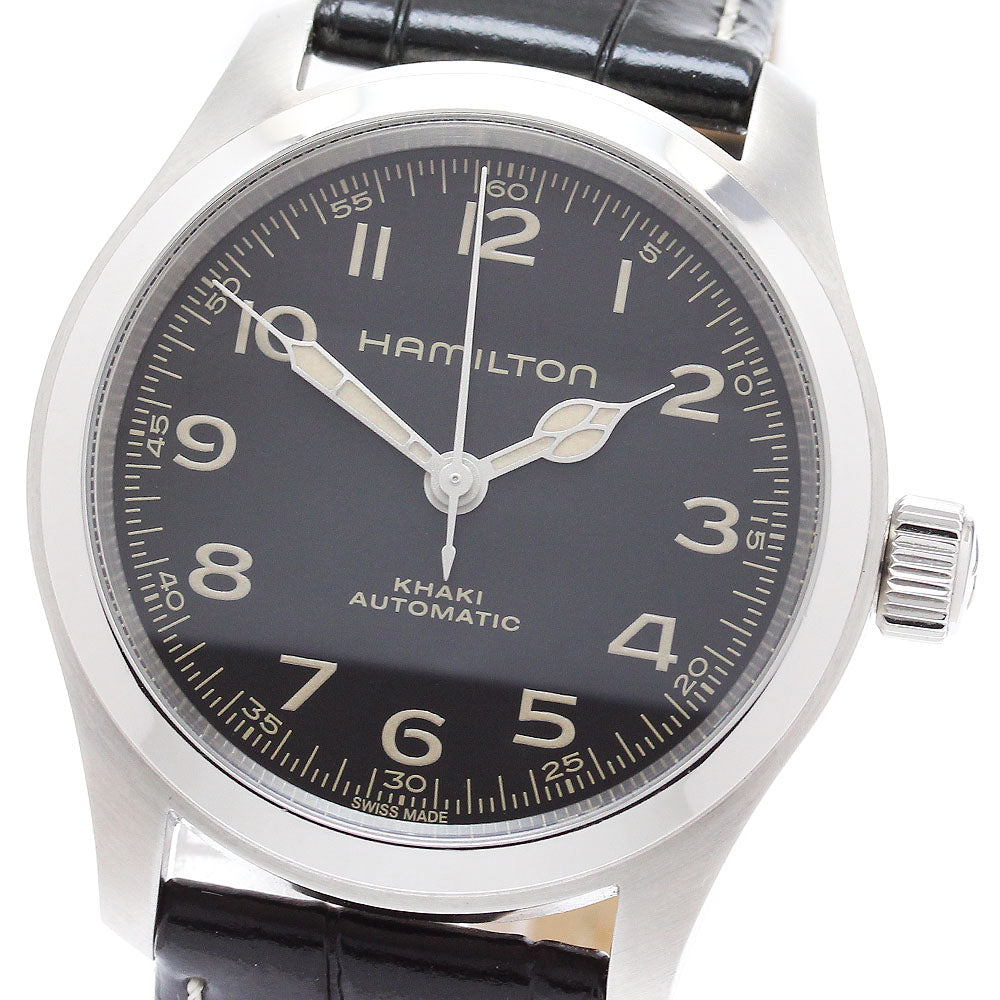 HAMILTON Khaki Field Murph H704050 Black Dial Automatic Men's Watch_878315