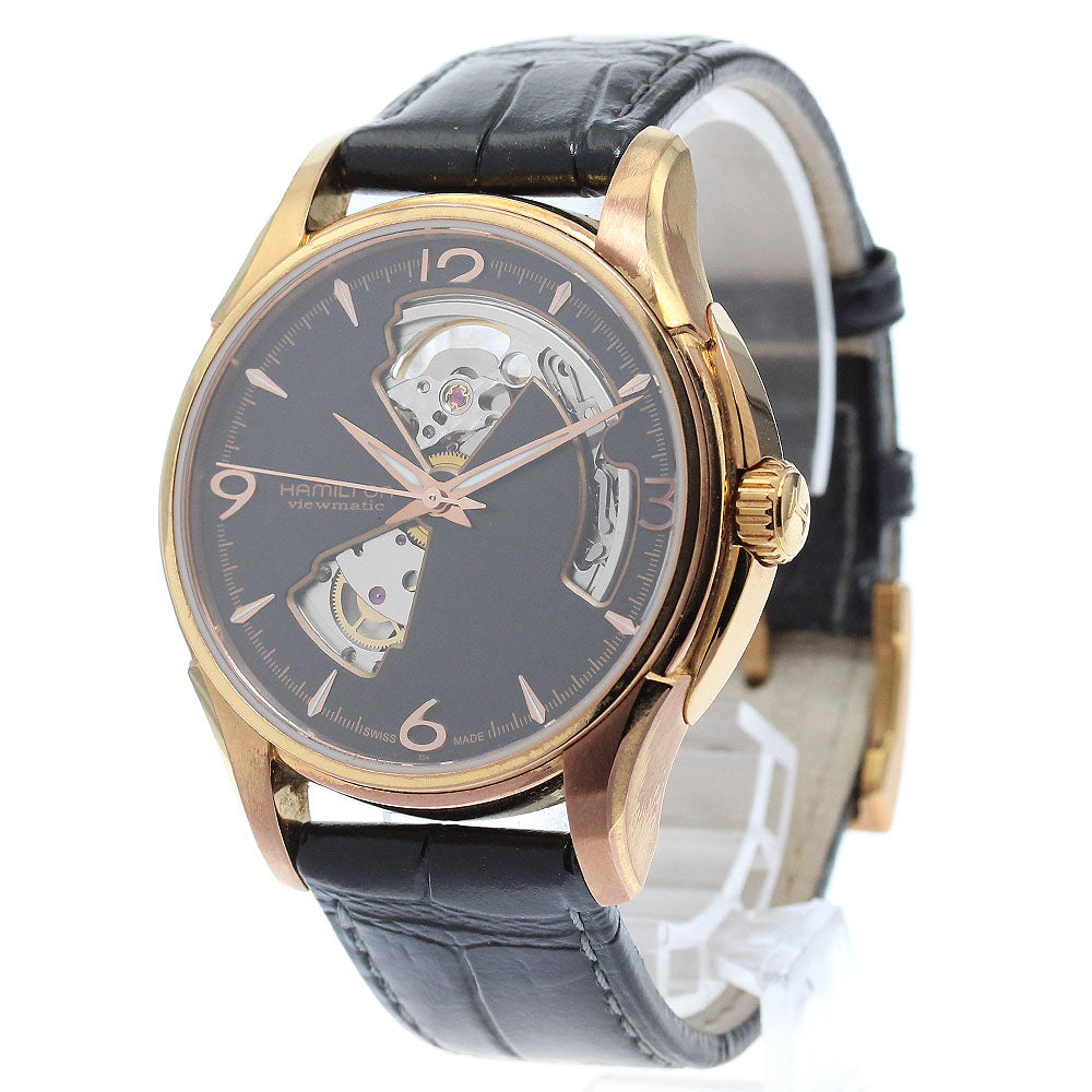 HAMILTON Jazz master H325751 Open heart black Dial Automatic Men's Watch_878317