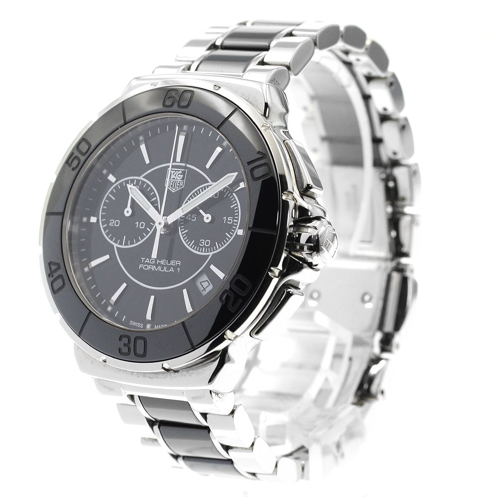 TAG HEUER Formula 1 CAH1210 Chronograph black Dial Quartz Men's Watch_878324