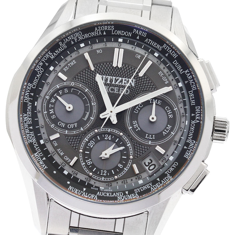 CITIZEN Exceed Double Direct Flight Satellite Wave CC9050-53E Men's_878328