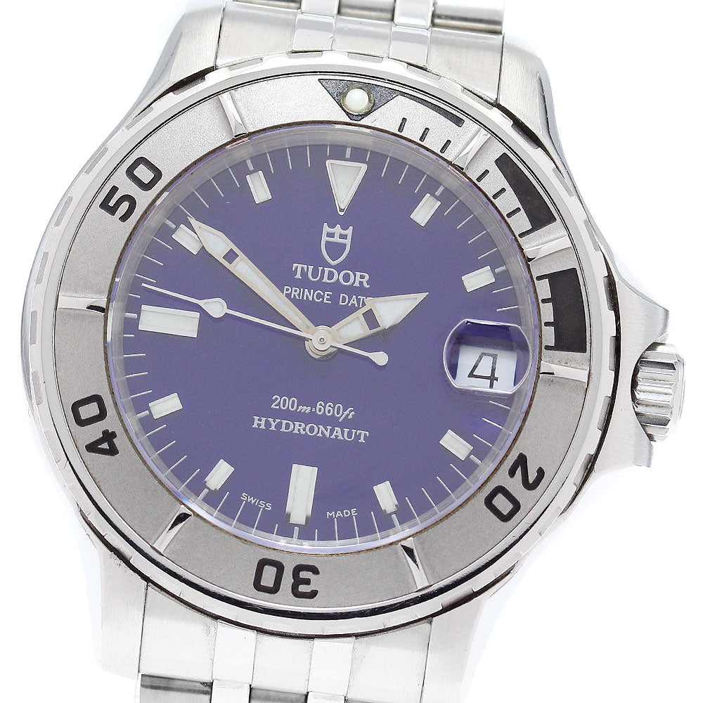 TUDOR Hydro note 85190 Date blue Dial Automatic Boy's Watch_878351