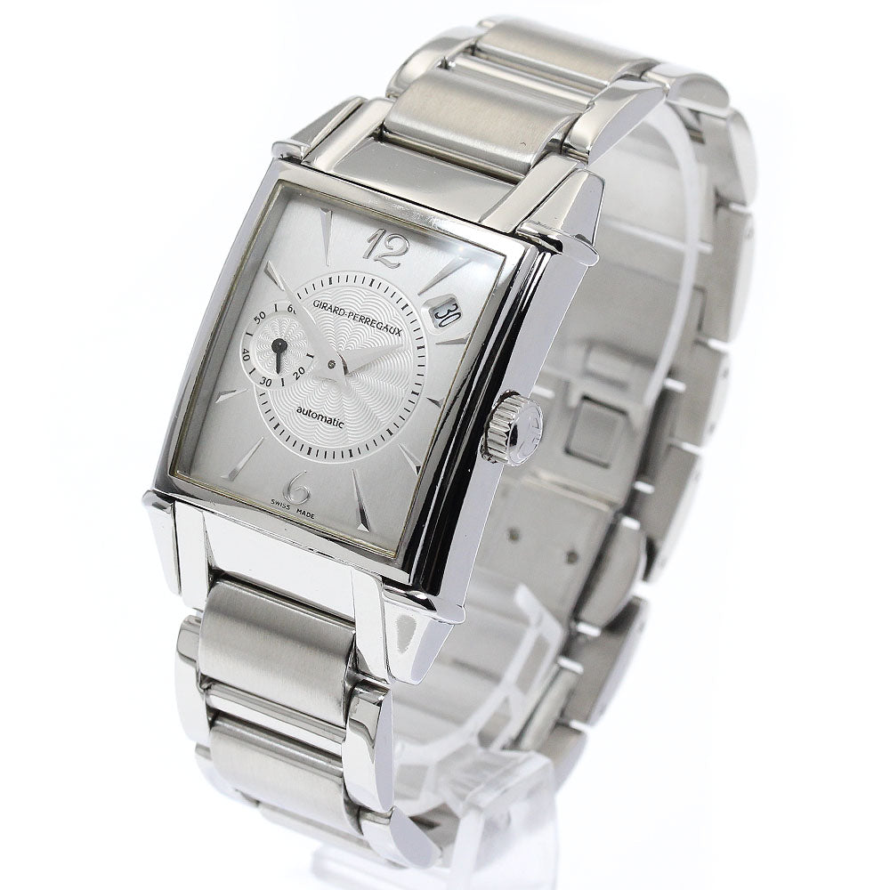 GIRARD PERREGAUX Vintage 1945 25932 Silver Dial Automatic Men's Watch_878356