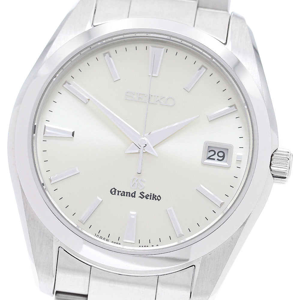 SEIKO Grand Seiko SBGV021/9F82-0AF0 Date Silver Dial Quartz Men's Watch_878379