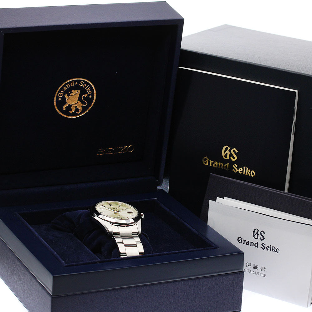 SEIKO Grand Seiko SBGV021/9F82-0AF0 Date Silver Dial Quartz Men's Watch_878379