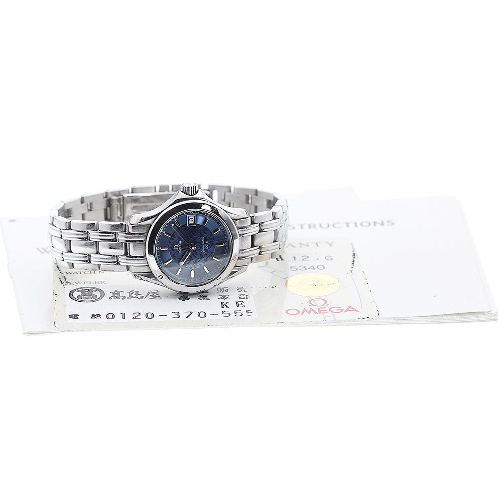 OMEGA Seamaster120 2586.80 Jacques Mayeur Limited Quartz Ladies Watch_878383