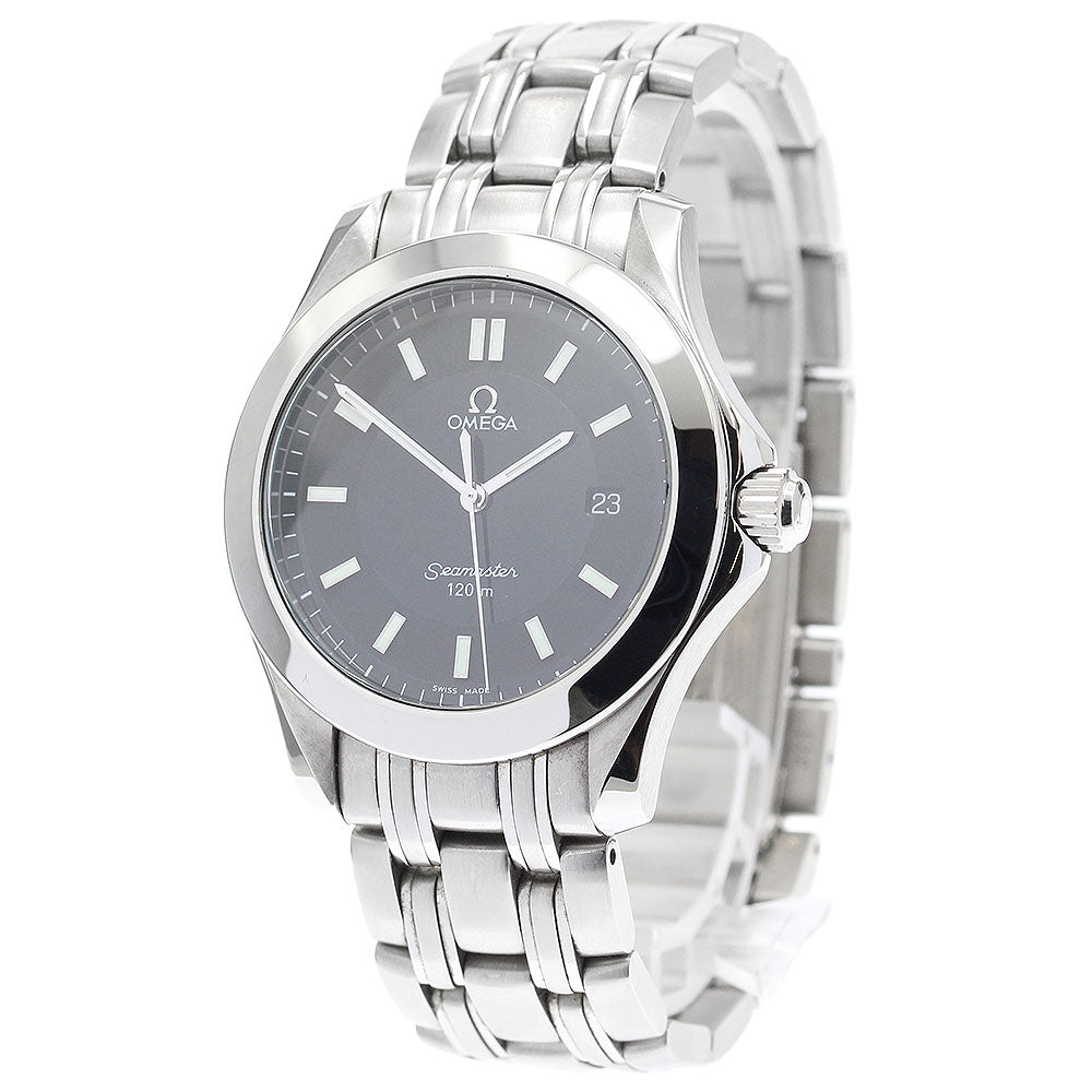 OMEGA Seamaster120 2511.52 Date Black Dial Quartz Men's Watch_878390