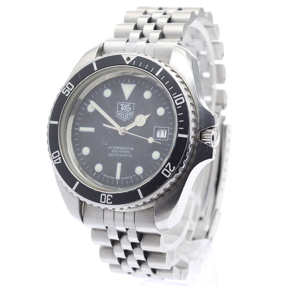 TAG HEUER Professional 200 m 844/5 Date black Dial Automatic Men's Watch_878406