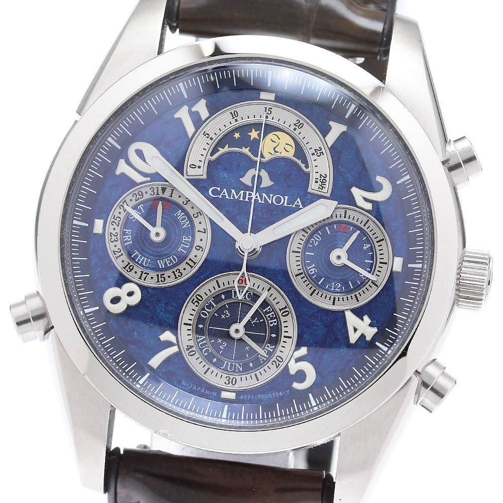 CITIZEN Campanora Grand Complication CTR57-1101/6771-T010750 blue Dial Quartz Men's Watch_878408