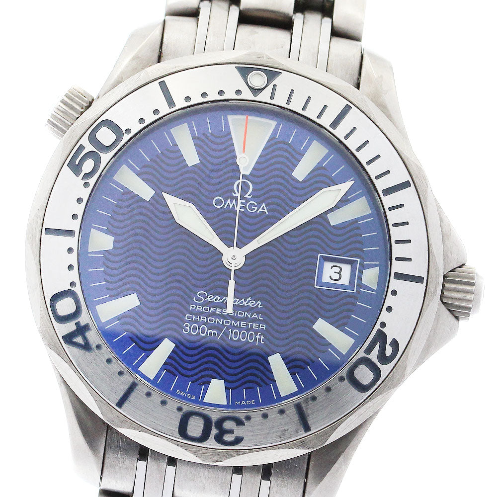 OMEGA Seamaster300 2231.80 Date blue Dial Automatic Men's Watch_878414