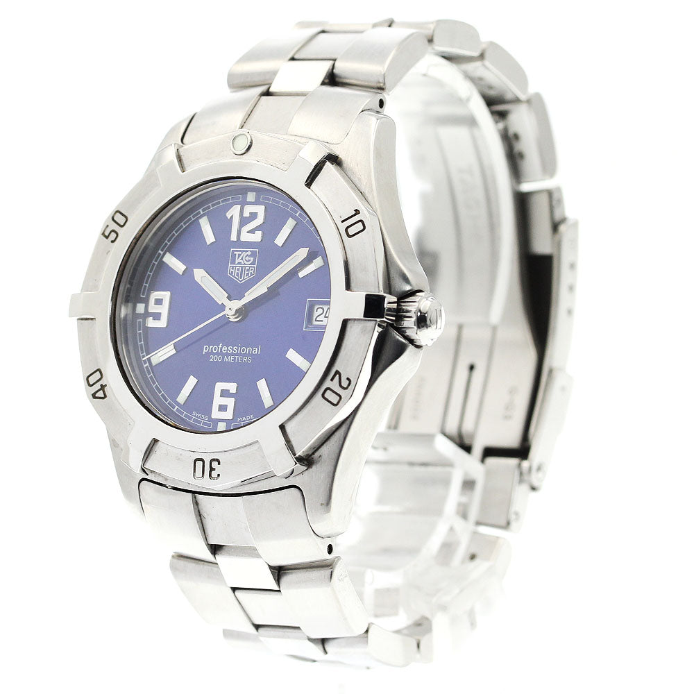 TAG HEUER Exclusive WN1112 Date blue Dial Quartz Men's Watch_878418