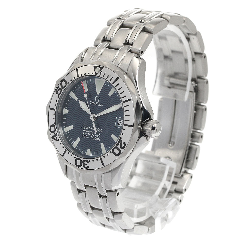 OMEGA Seamaster300 Jack Mayol 2554.80 blue Dial Automatic Boy's Watch_878423