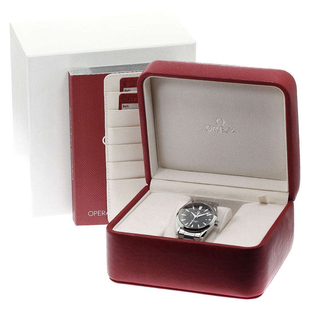 OMEGA Seamaster Aqua Terra 2518.50 Date Black Dial Quartz Boy's Watch_878424