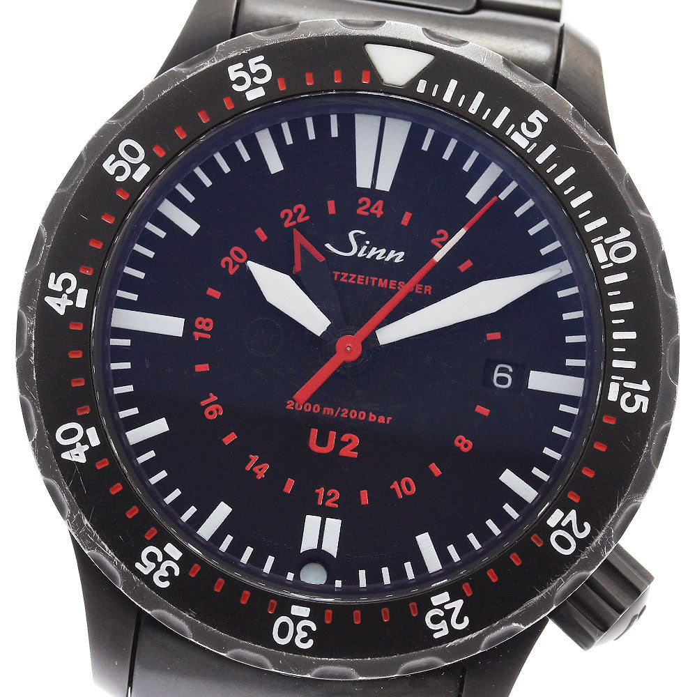 Sinn U2.S EZM5 1020 Date black Dial Automatic Men's Watch_878429