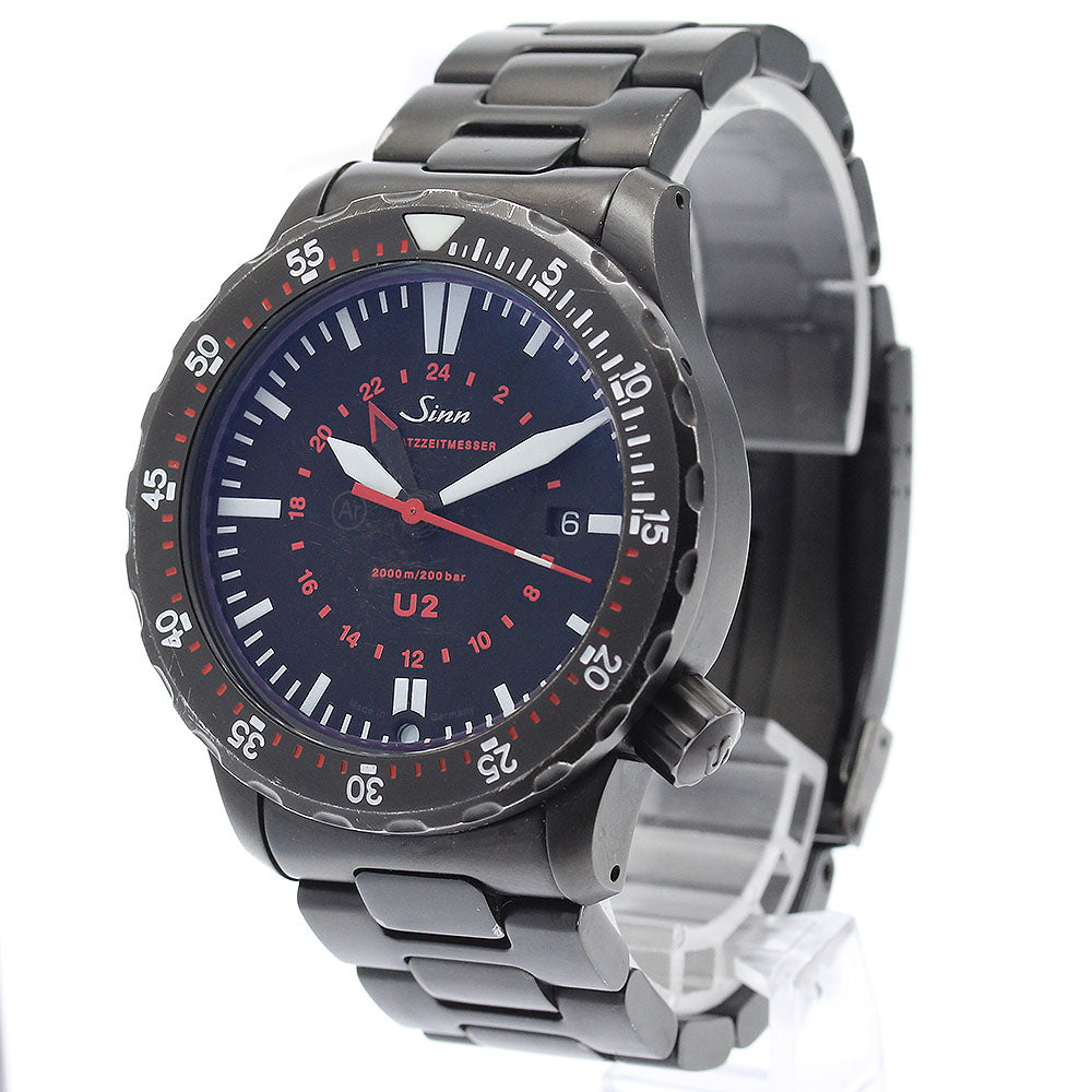 Sinn U2.S EZM5 1020 Date black Dial Automatic Men's Watch_878429