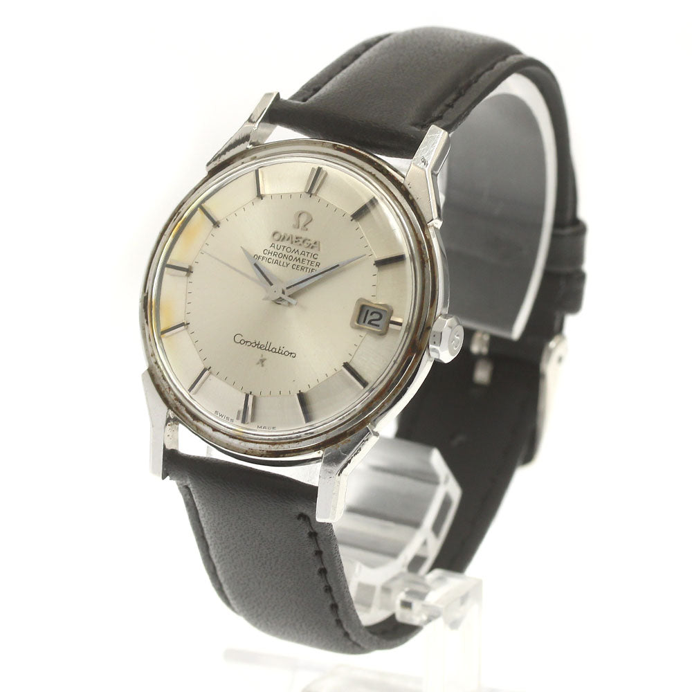 OMEGA Constellation 168.005 Date 12-sided Cal.564 Silver Dial Automatic Men's Watch_878434
