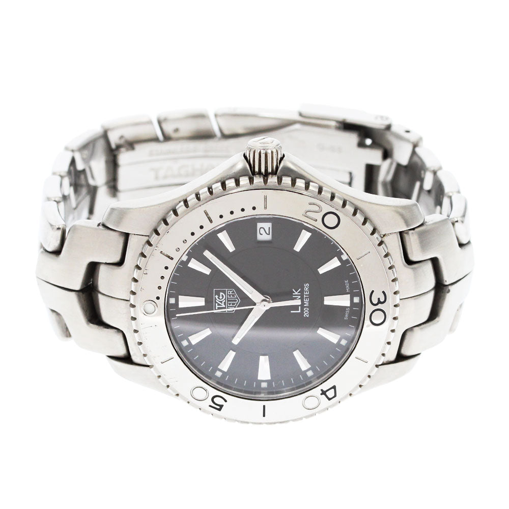 TAG HEUER Link WJ1110-0 Date black Dial Quartz Men's Watch_878448