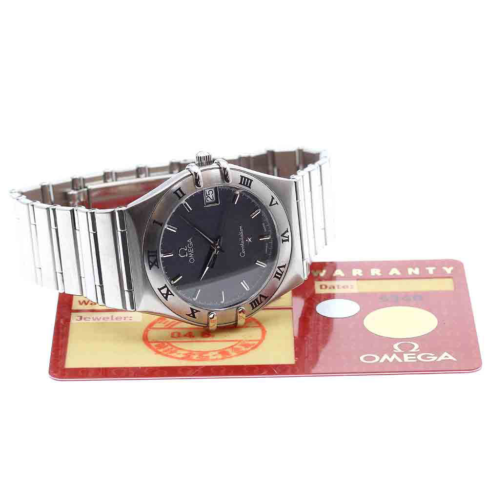 OMEGA Constellation 1512.40 Date gray Dial Quartz Men's Watch_878465