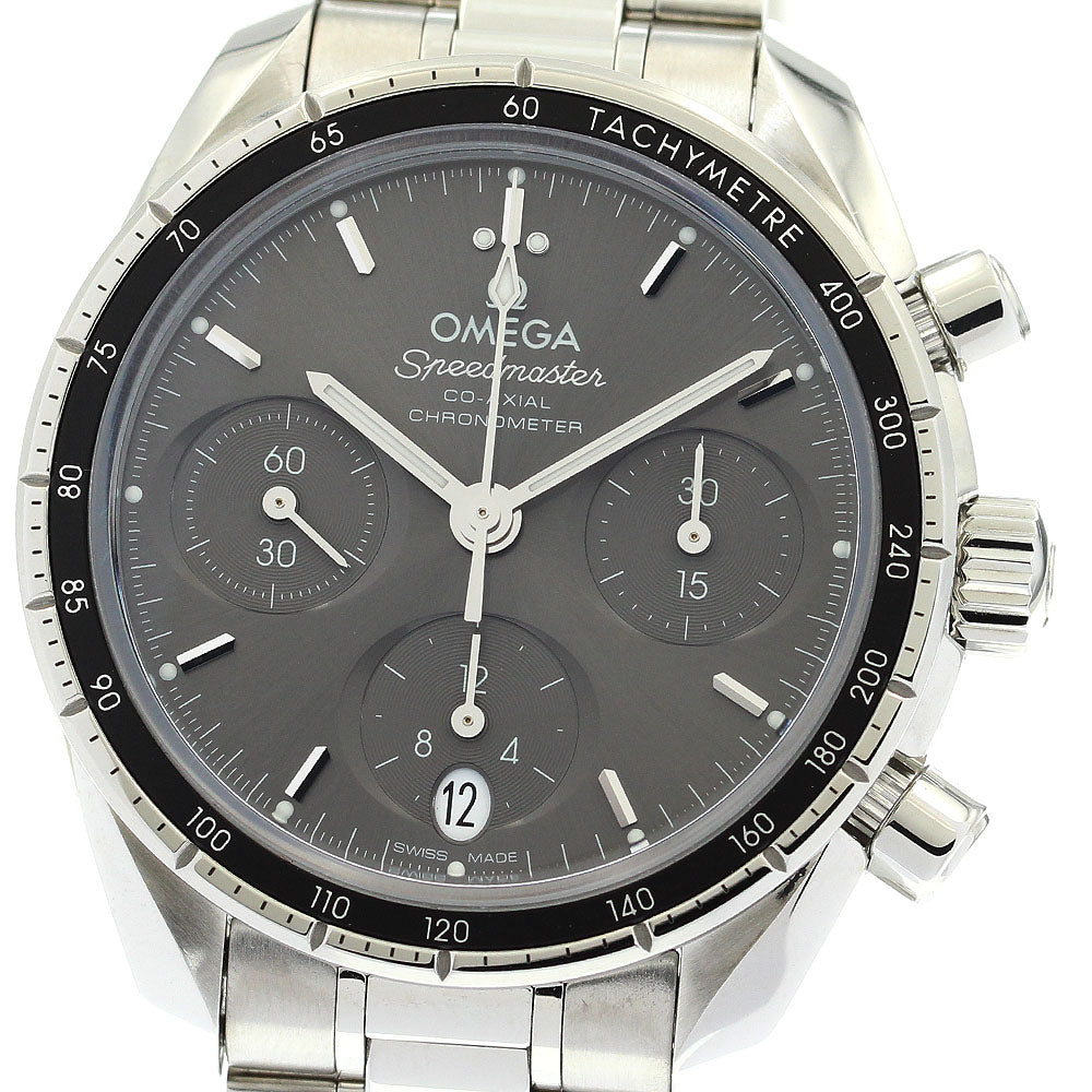 OMEGA Speedmaster 38 Co-Axial 324.30.38.50.06.001 Chronograph Boy's Watch_878466