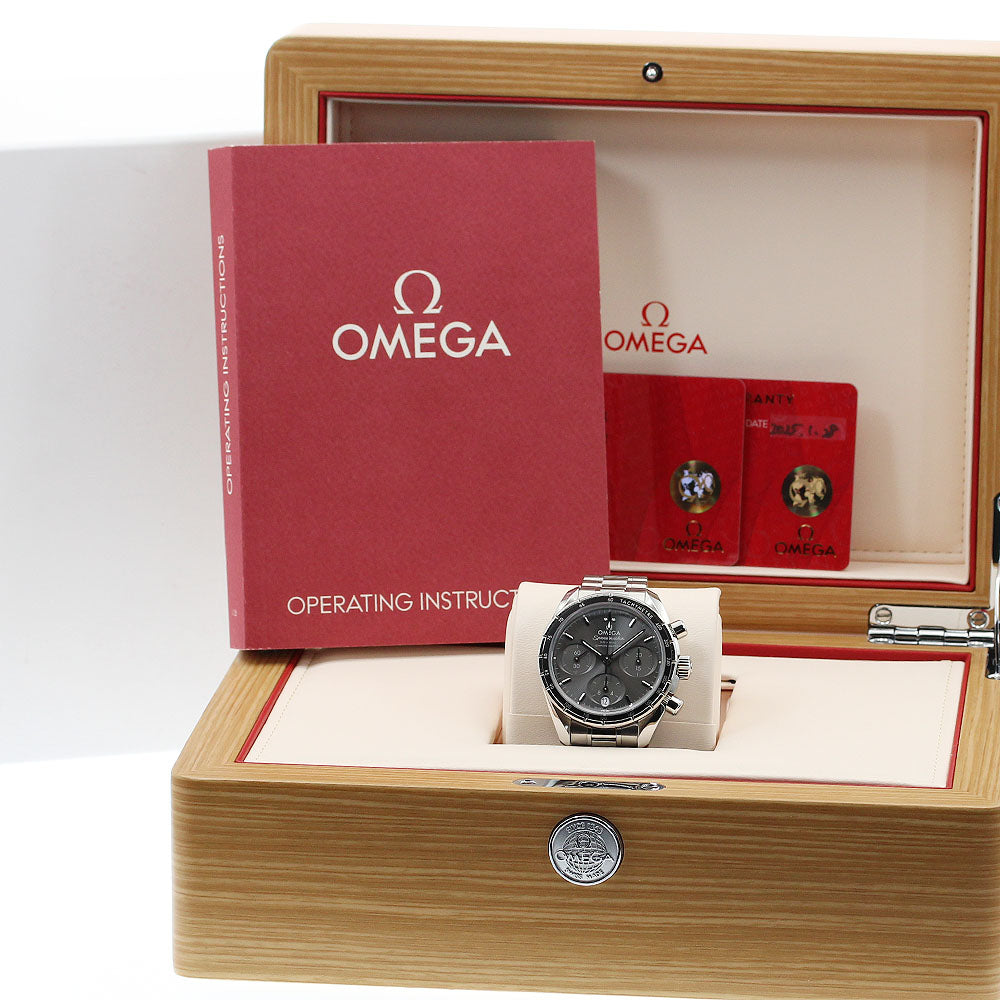 OMEGA Speedmaster 38 Co-Axial 324.30.38.50.06.001 Chronograph Boy's Watch_878466
