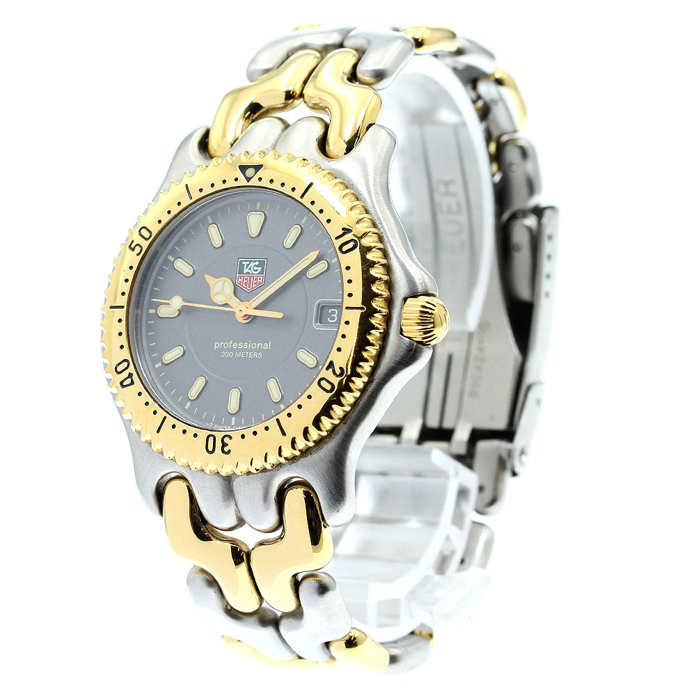 TAG HEUER S/el WG1120-K0 Date gray Dial Quartz Men's Watch_878472