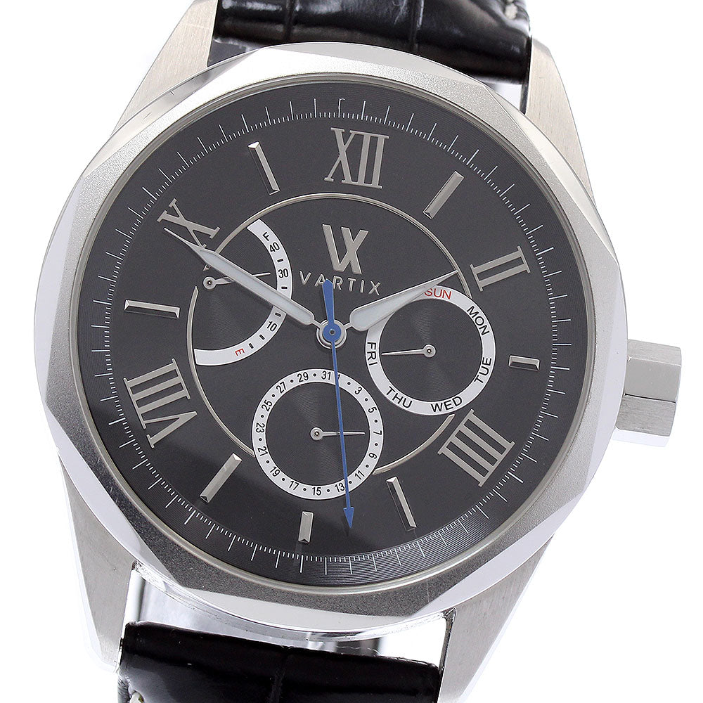 VARTIX Alive PR01 Day-Date Power Reserve black Dial Automatic Men's Watch_878474