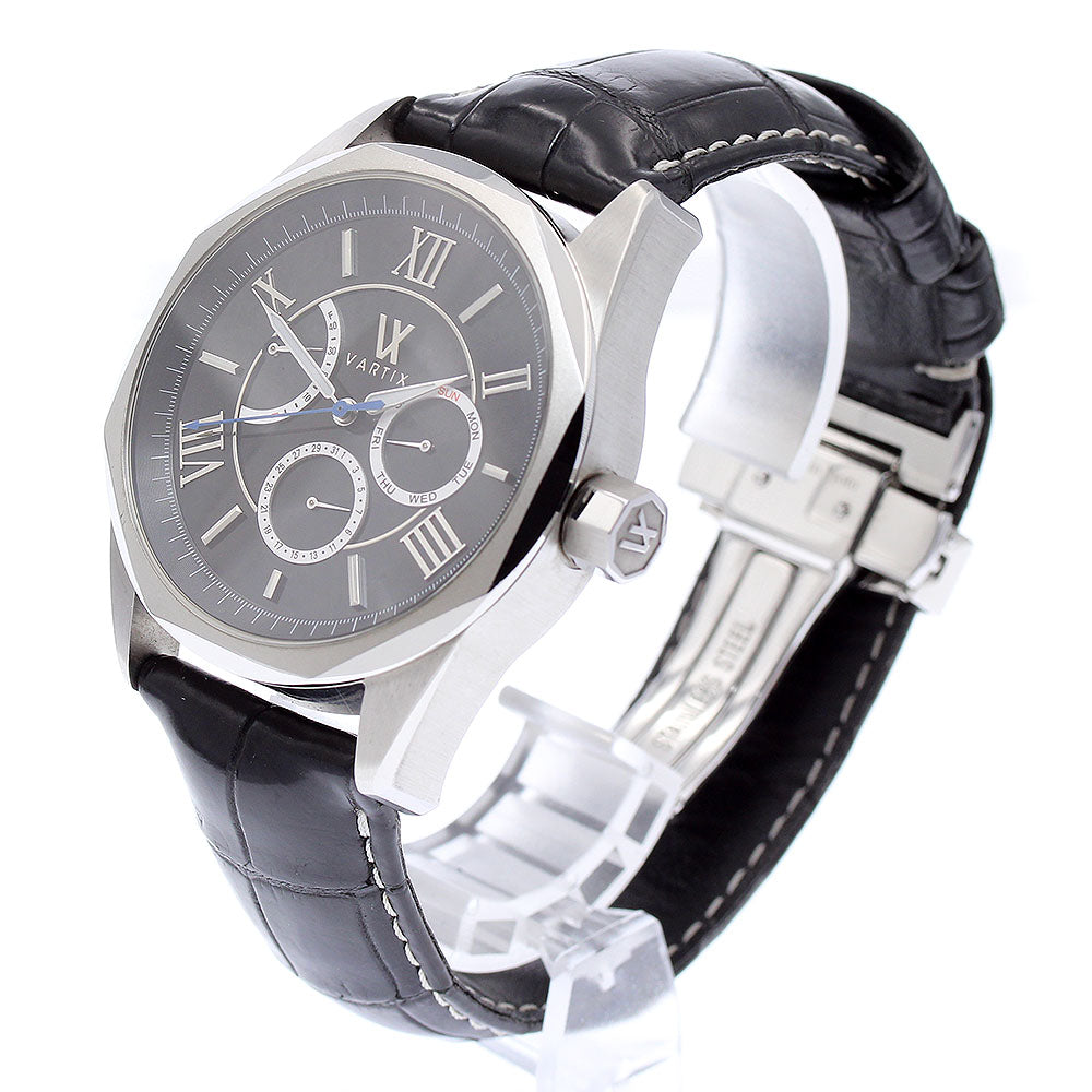 VARTIX Alive PR01 Day-Date Power Reserve black Dial Automatic Men's Watch_878474