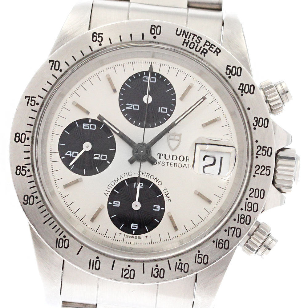 TUDOR Oyster Date Chronotime 79180 Silver / Black Dial Automatic Men's_878500