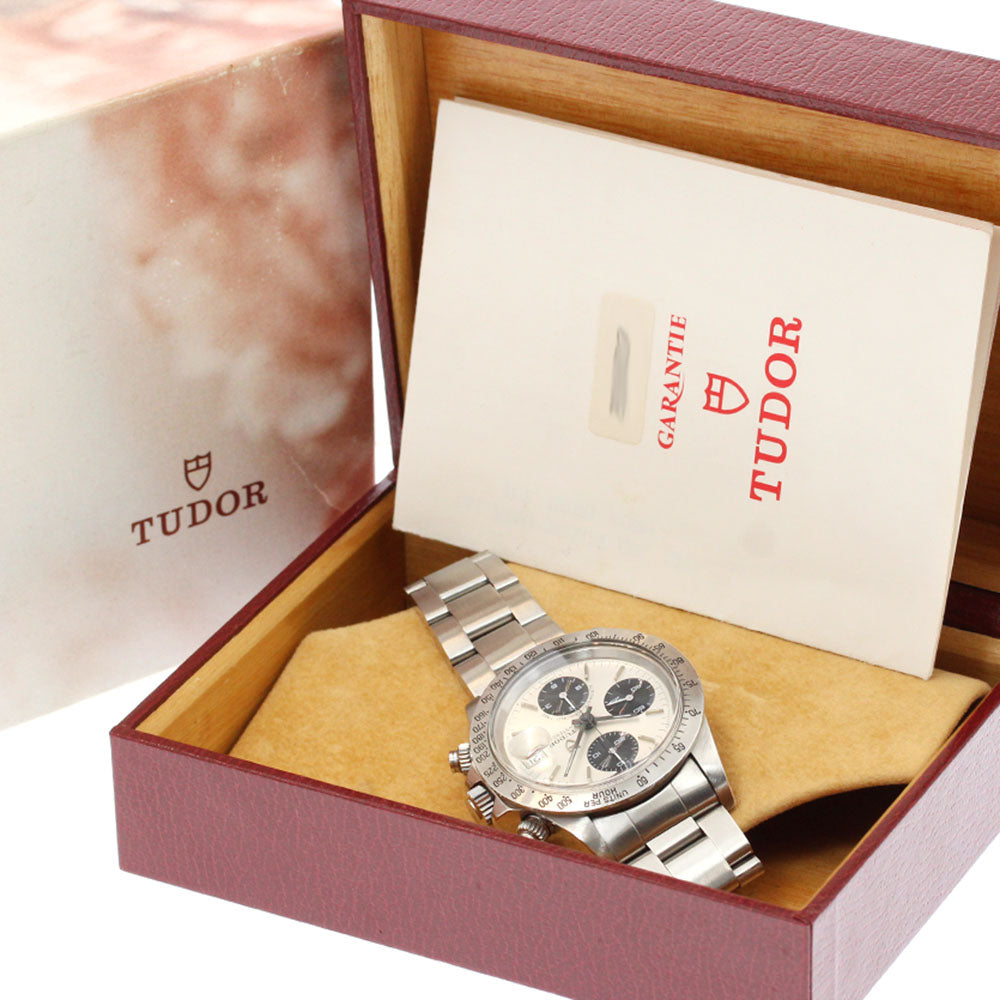 TUDOR Oyster Date Chronotime 79180 Silver / Black Dial Automatic Men's_878500