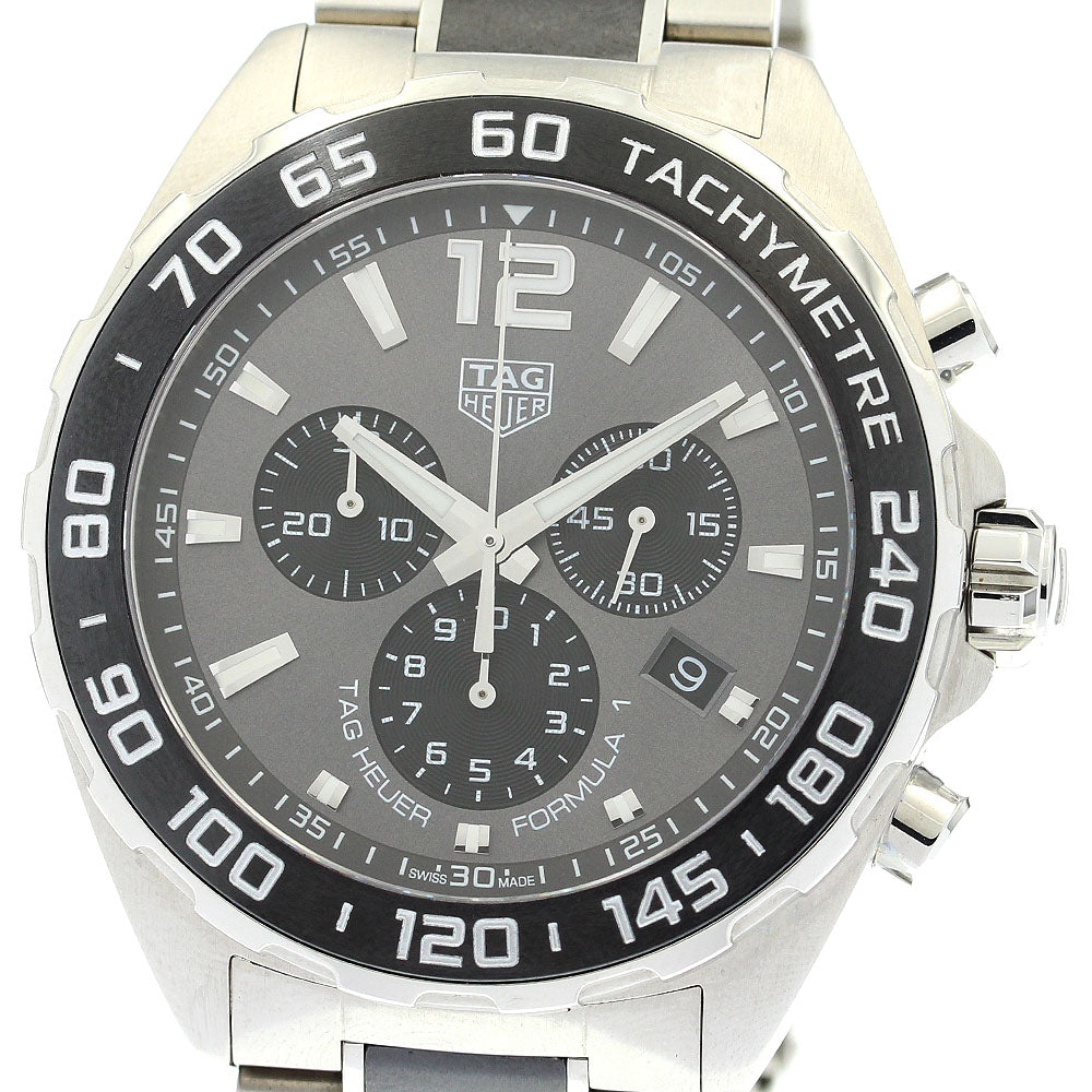 TAG HEUER Formula 1 CAZ1011 Chronograph gray Dial Quartz Men's Watch_878505