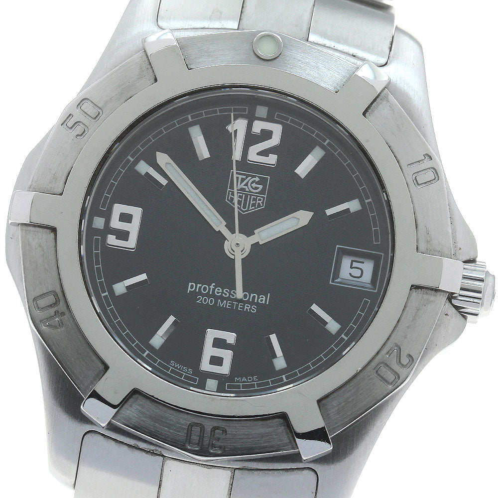 TAG HEUER 2000 Exclusive WN1110.BA0332 Date Black Dial Quartz Men's Watch_878523
