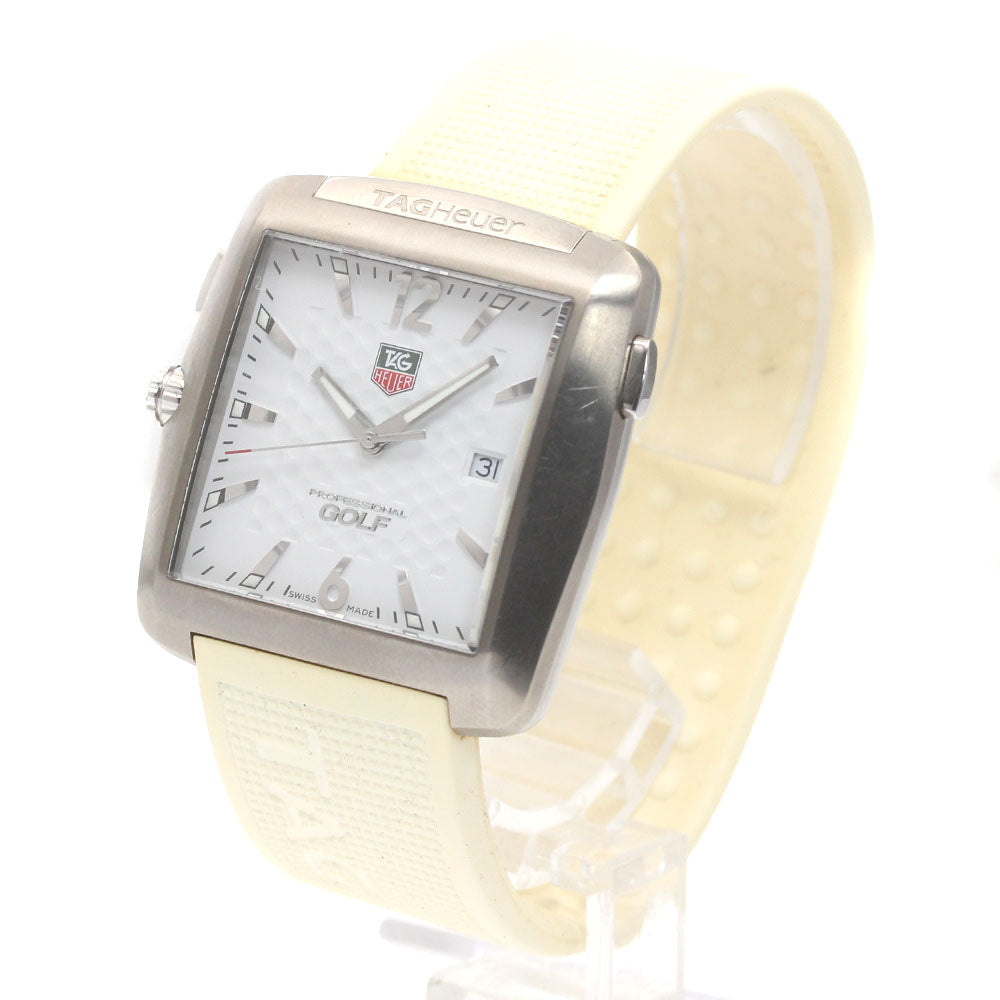 TAG HEUER Professional Sports Golf Watch WAE1112 Date Quartz Men's Watch_878529