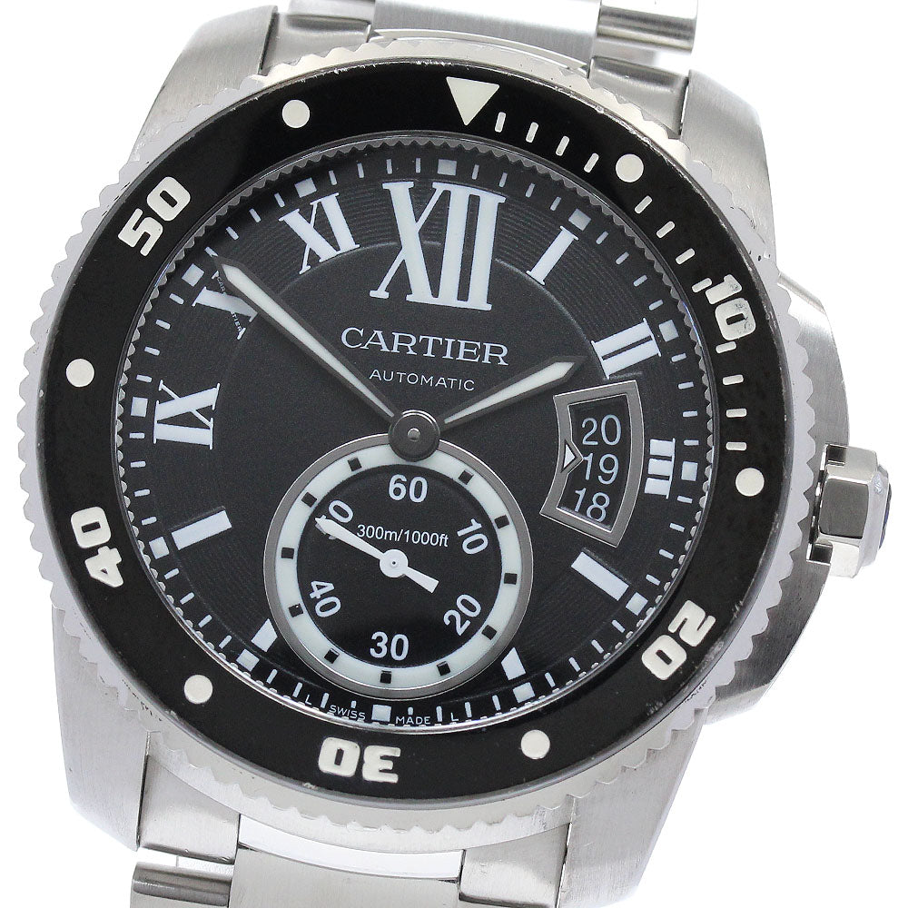CARTIER Calibre de Cartier Diver W7100057 Date Automatic Men's Watch_878532