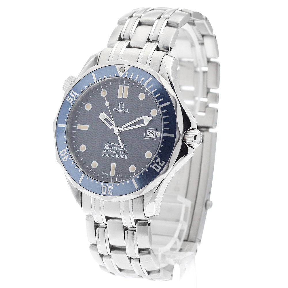 OMEGA Seamaster300 2531.80 Date Navy Dial Automatic Men's Watch_878542