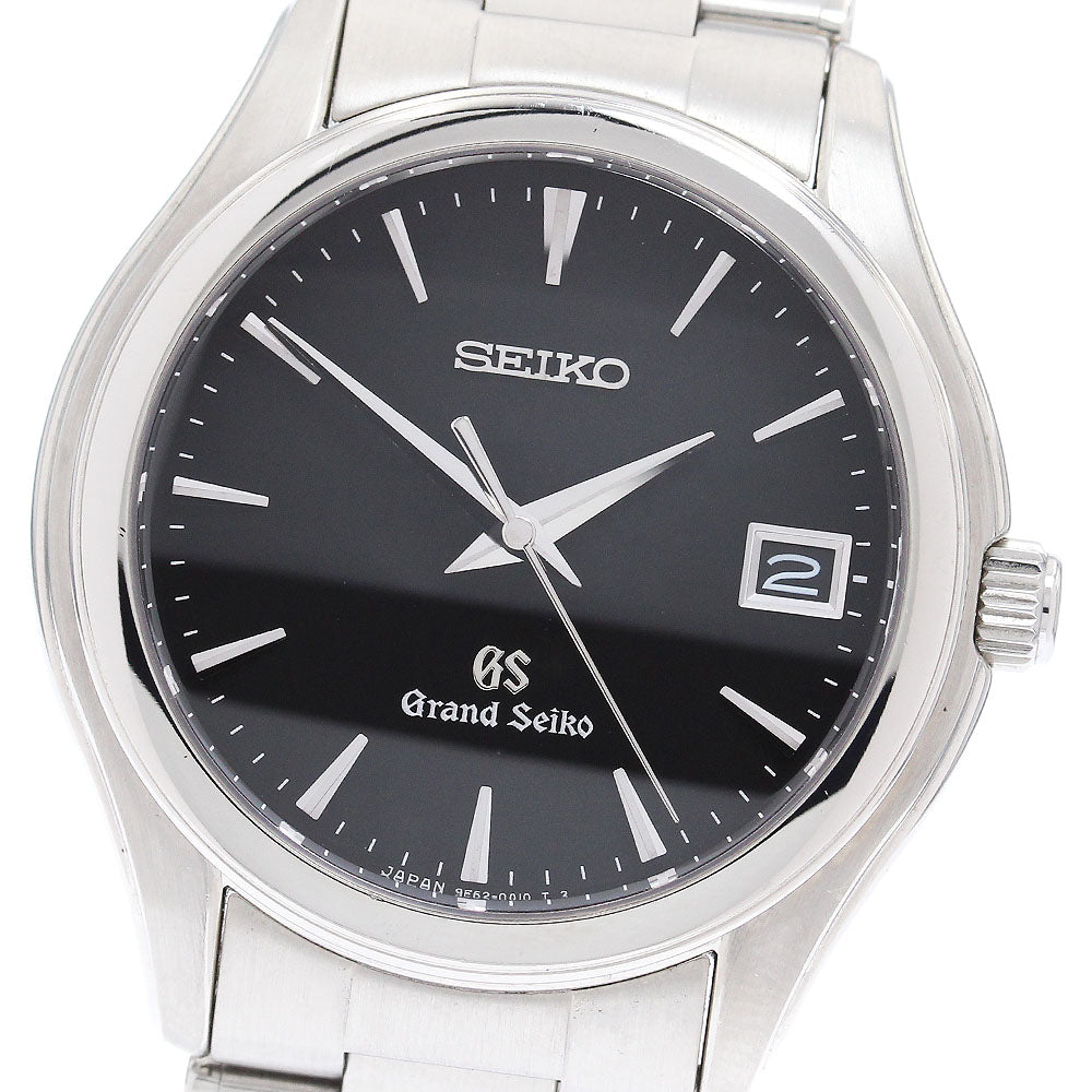SEIKO Grand Seiko SBGX041/9F62-0A10 Date Black Dial Quartz Men's Watch_878545